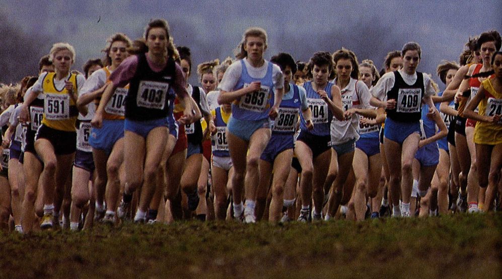 English National Cross Country Championships Rickmansworth, Hertfordshire 1989-1990
